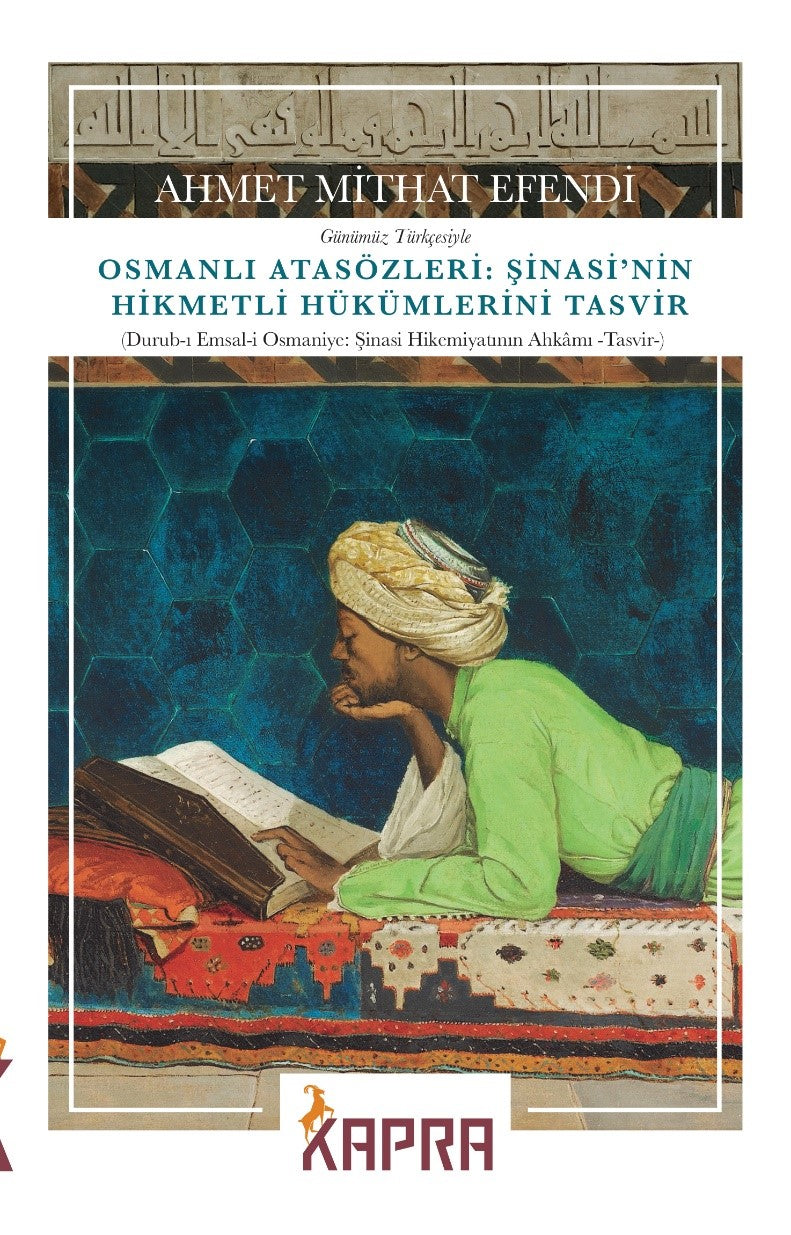 Osmanlı Atasözleri: Şinasi'nin Hikmetli Hükümlerini Tasvir (Durub-ı Emsal-i Osmaniye: Şinasi Hikemiyatının Ahkamı -Tasvir-) (Günümüz Türkçesiyle) - Ahmet Mithat Efendi kitap kapağı