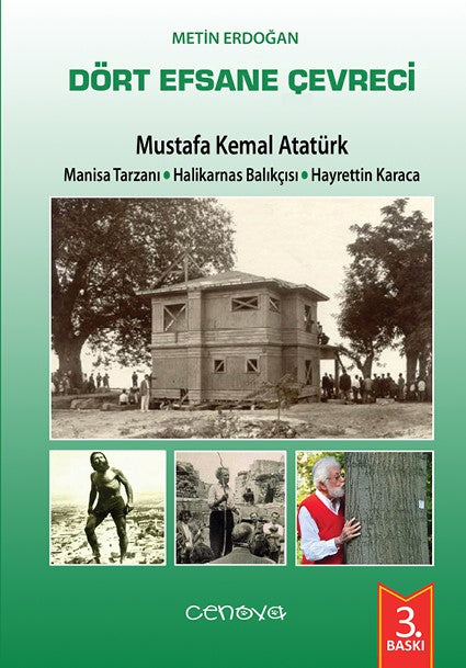 Dört Efsane Çevreci - Metin Erdoğan kitap kapağı