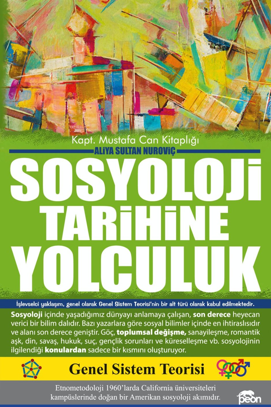 Sosyoloji Tarihine Yolculuk - Aliya Sultan Nuroviç kitap kapağı