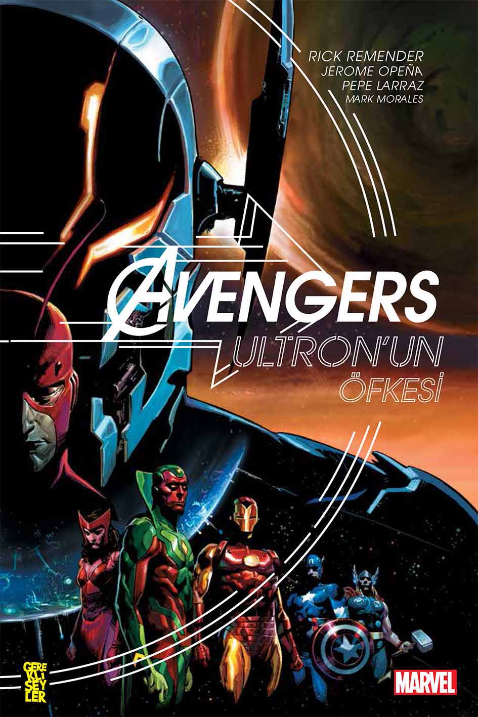 Avengers Ultron'un Öfkesi - Rick Remender kitap kapağı