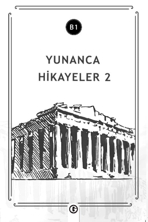 Yunanca Hikayeler 2 (B1) - Kolektif kitap kapağı