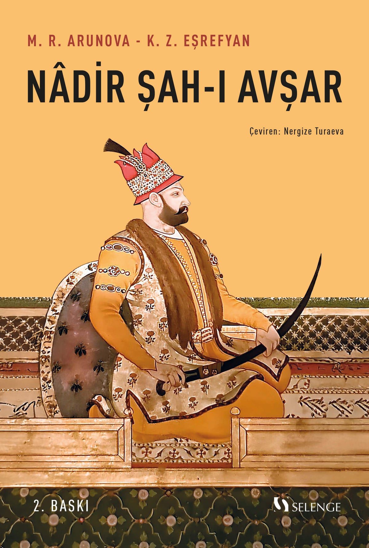 Nadir Şah-ı Avşar - M. R. Arunova kitap kapağı