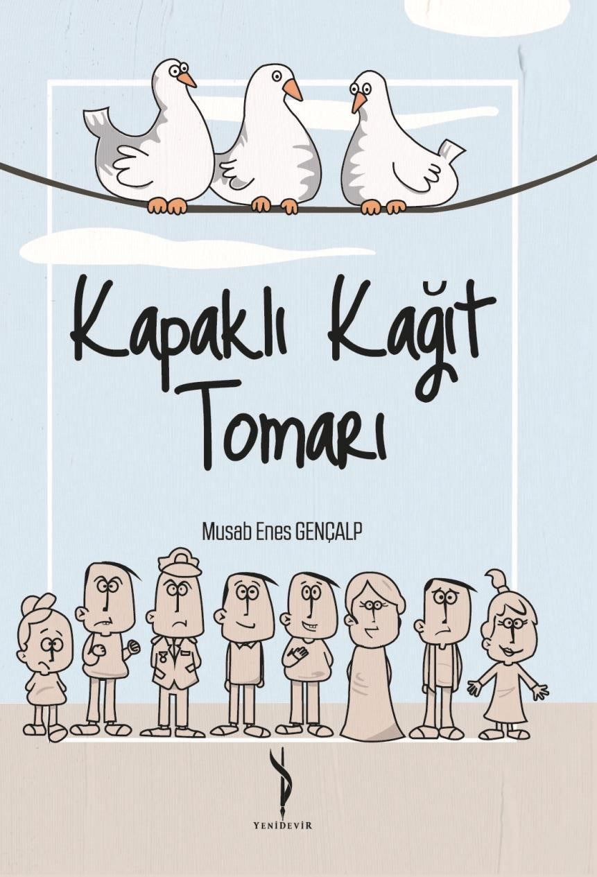 Kapaklı Kağıt Tomarı - Musab Enes Gençalp kitap kapağı
