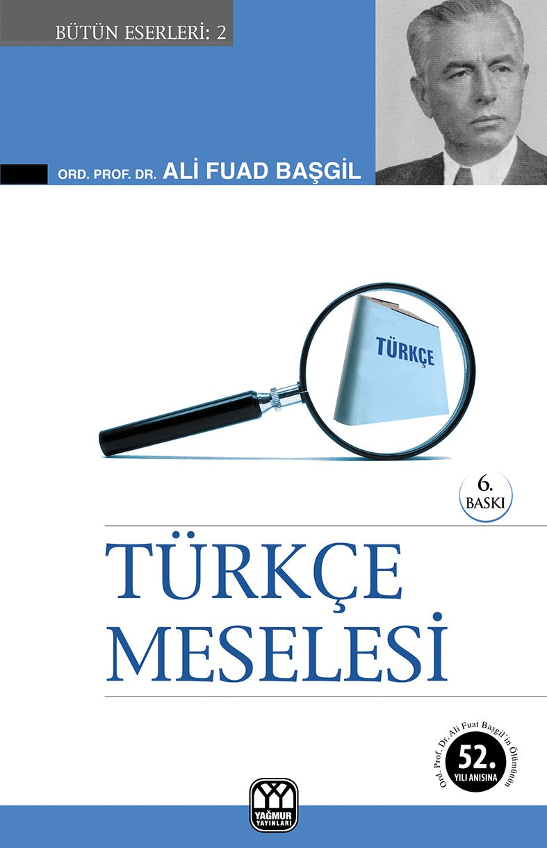Türkçe Meselesi - Ord. Prof. Dr. Ali Fuad Başgil kitap kapağı