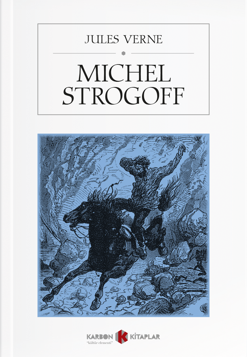 Michel Strogoff - Jules Verne kitap kapağı