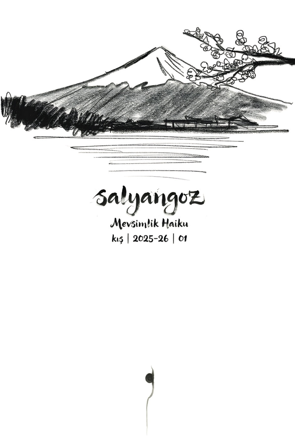 Salyangoz Mevsimlik Haiku Kış / 2025-26 / 01 - Emrah Yolcu kitap kapağı