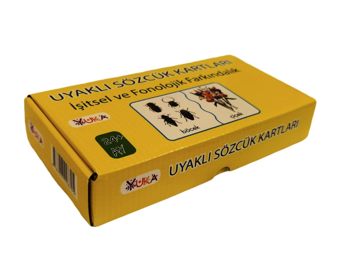 Uyakli Sözcük Kartları / İşitsel ve Fonolojik Farkındalık - Kolektif kitap kapağı