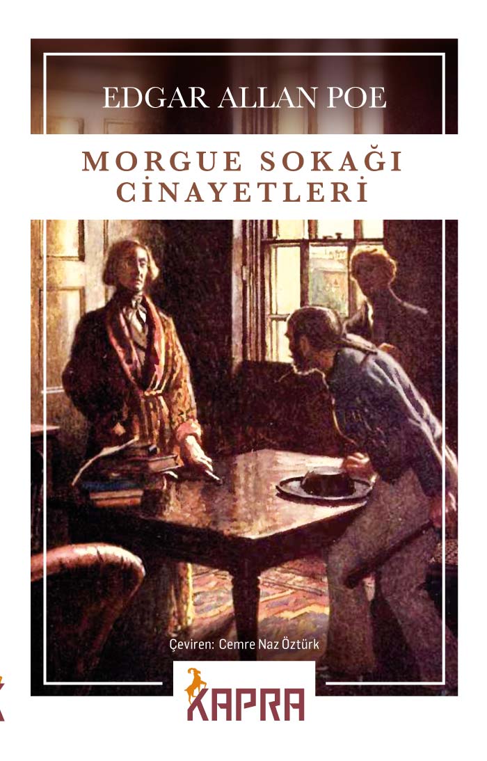 Morgue Sokağı Cinayetleri - Edgar Allan Poe kitap kapağı