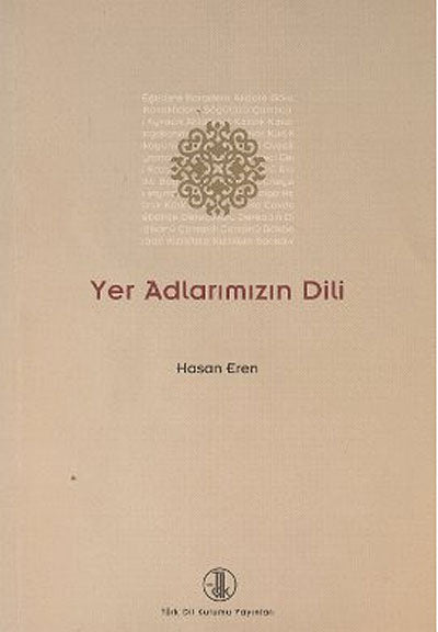 Yer Adlarımızın Dili / 3-G-11 - Hasan Eren kitap kapağı