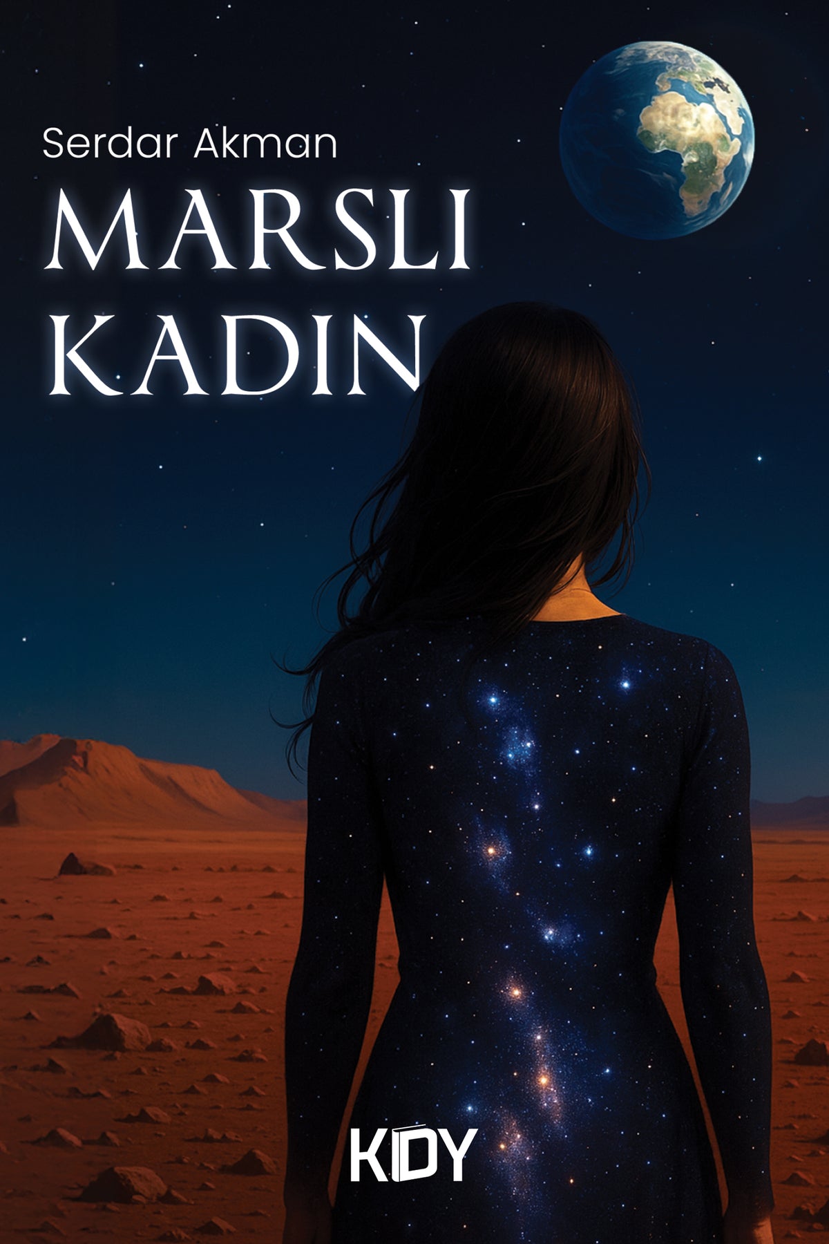 Marslı Kadın - Serdar Akman kitap kapağı