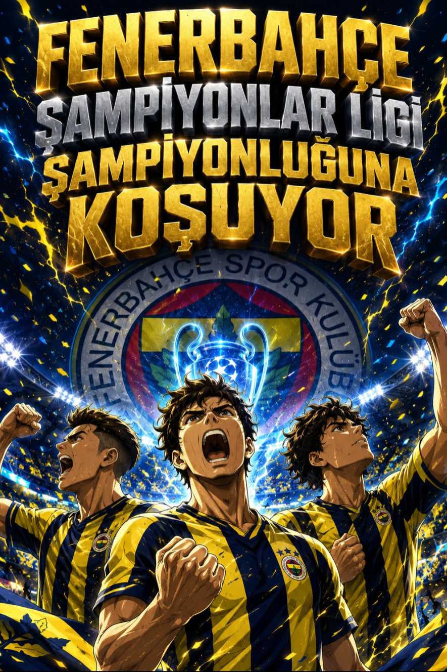 Fenerbahçe Şampiyonlar Ligi Şampiyonluğuna Koşuyor - Yunus Coşkun kitap kapağı