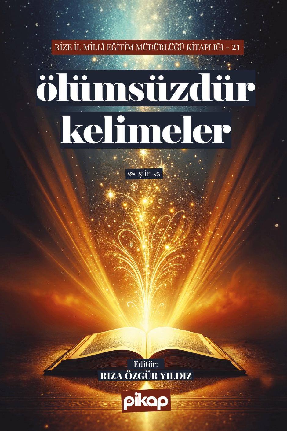 Ölümsüzdür Kelimeler - Rıza Özgür Yıldız kitap kapağı