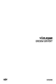 Yüzleşme - Erdem Eryiğit kitap kapağı