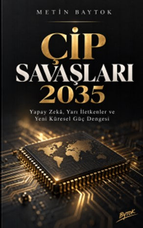 Çip Savaşları - Metin Baytok kitap kapağı