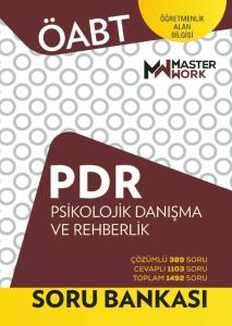 ÖABT PDR Psikolojik Danışma ve Rehberlik Soru Bankası - Kolektif kitap kapağı