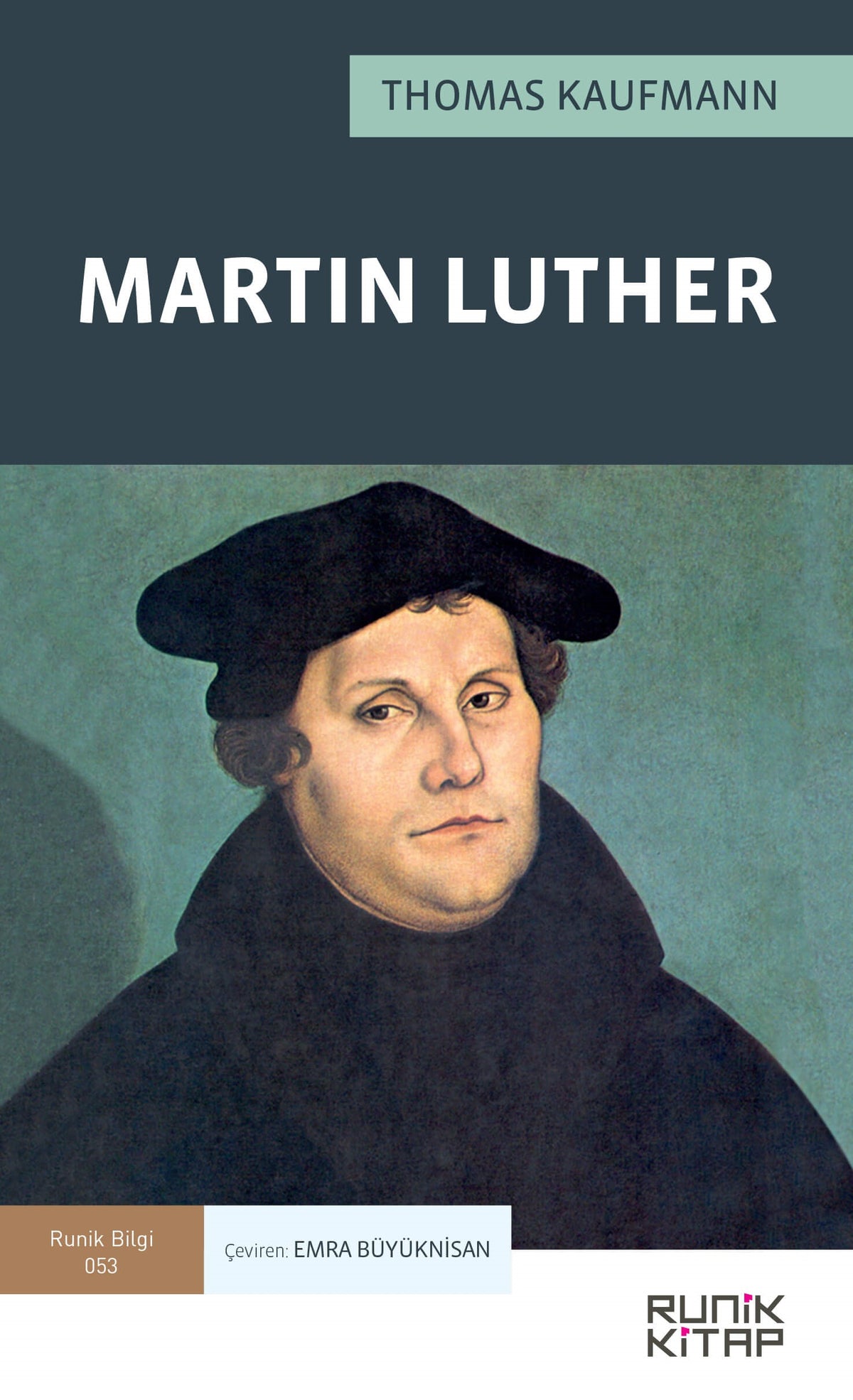Martin Luther - Thomas Kaufmann kitap kapağı