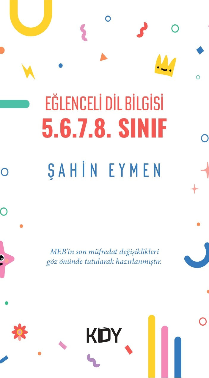 Eğlenceli Dil Bilgisi - Şahin Eymen kitap kapağı