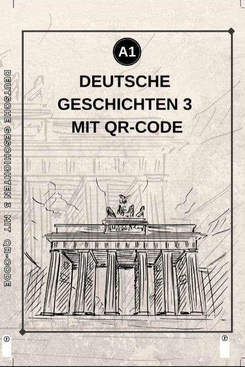 Deutsche Geschichten 3 Mit Qr Code (a1) - Kolektif kitap kapağı