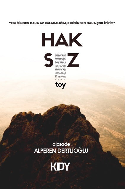 Haksız - Alperen Dertlioğlu kitap kapağı