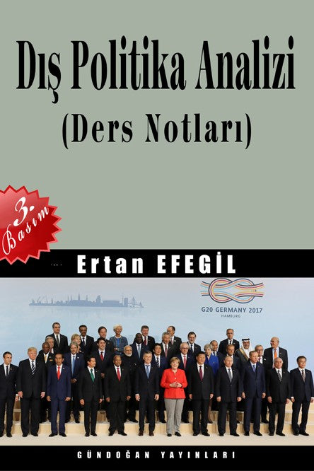 Dış Politika Analizi (Ders Notları) - Prof. Dr. Ertan Efegil kitap kapağı