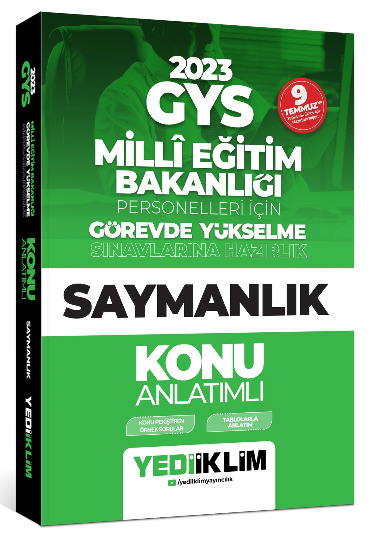 KPSS 2023 GYS Millî Eğitim Bakanlığı Personelleri İçin Görevde Yükselme Saymanlık Konu Anlatımlı - Kolektif kitap kapağı