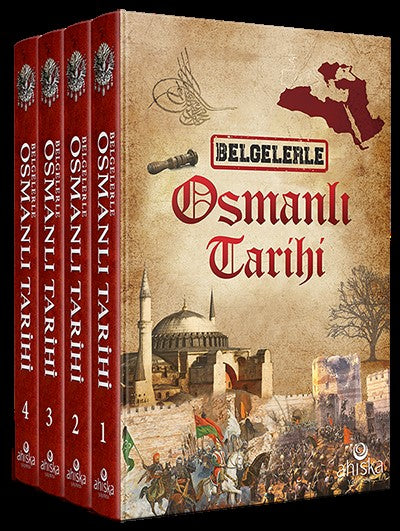 Belgelerle Osmanlı Tarihi (4 Cilt Takım) - Kolektif kitap kapağı