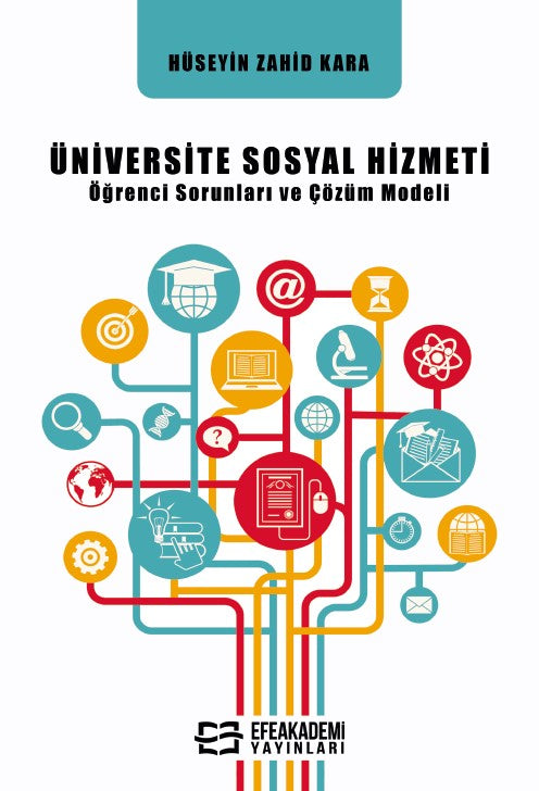 Üniversite Sosyal Hizmeti Öğrenci Sorunları ve Çözüm Modeli - Hüseyin Zahid Kara kitap kapağı