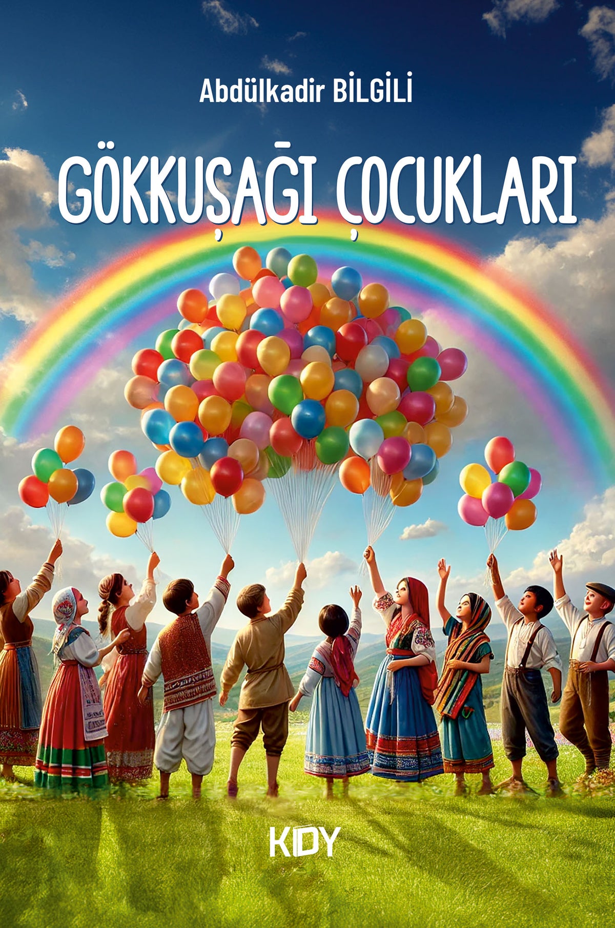 Gökkuşağı Çocukları - Abdülkadir Bilgili kitap kapağı