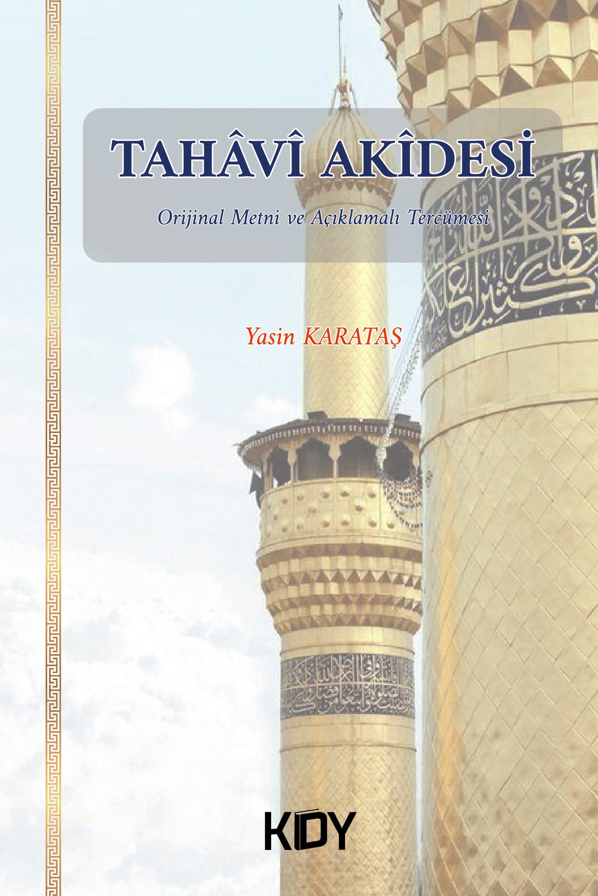 Tahavi Akidesi - Yasin Karataş kitap kapağı