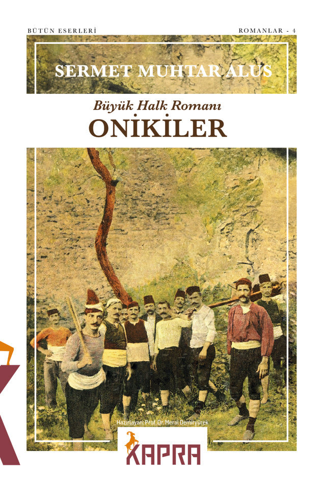 Onikiler - Sermet Muhtar Alus kitap kapağı