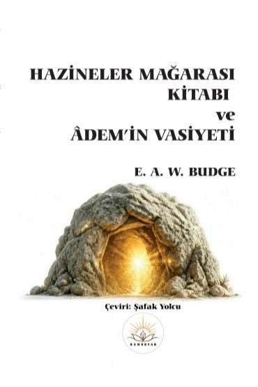 Hazineler Mağarası Kitabı ve Âdem'in Vasiyeti - E. A. Wallis Budge kitap kapağı