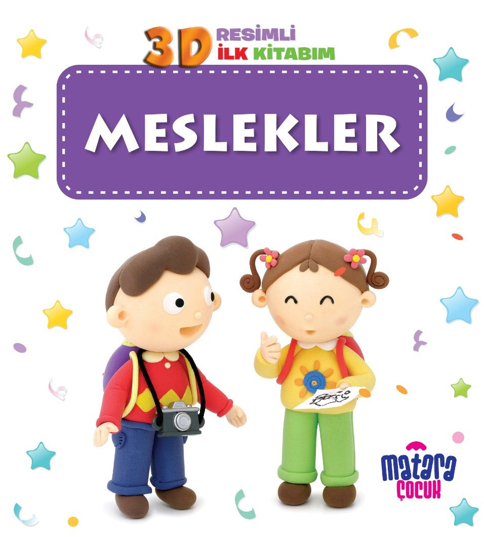 3D Resimli İlk Kitabım – Meslekler - Kolektif kitap kapağı