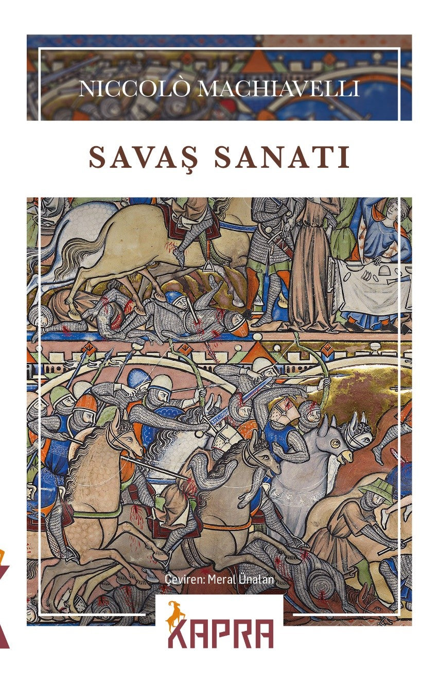 Savaş Sanatı - Niccolo Machiavelli kitap kapağı