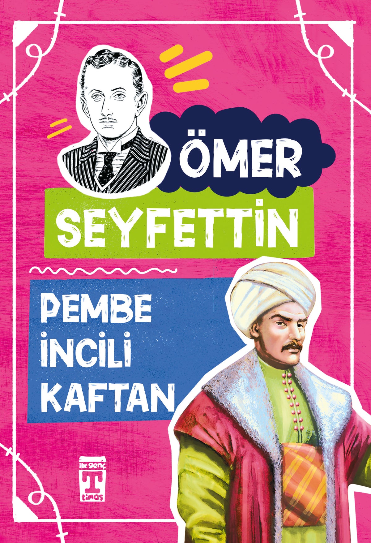 Pembe İncili Kaftan - Ömer Seyfettin kitap kapağı