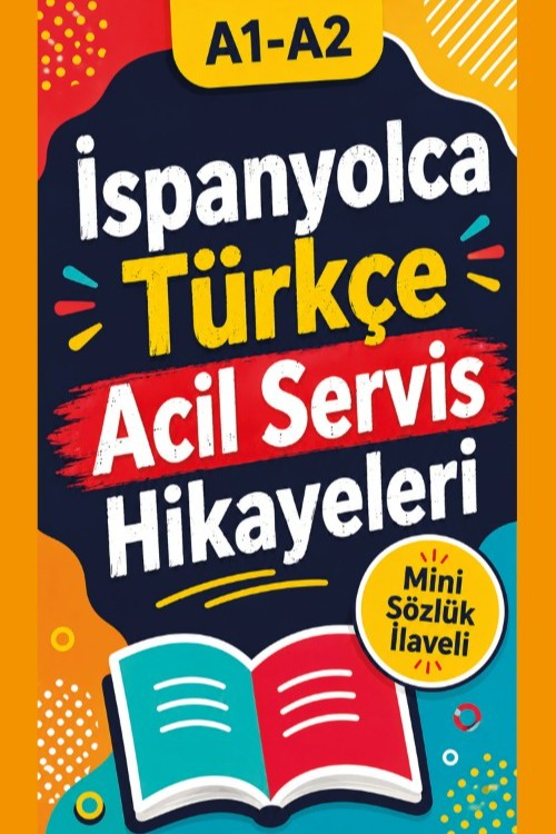 A1-A2 İspanyolca-Türkçe Acil Servis Hikayeleri - Kolektif kitap kapağı