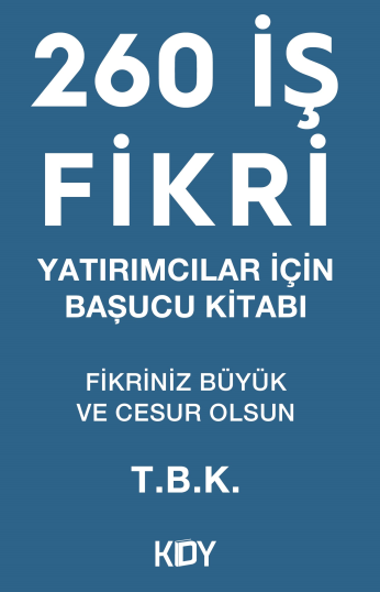 260 İş Fikri – Yatırımcılar İçin Başucu Kitabı - Komisyon kitap kapağı