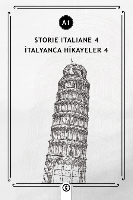 Storie İtaliane 4 (a1) İtalyanca Hikayeler 4 - Kolektif kitap kapağı