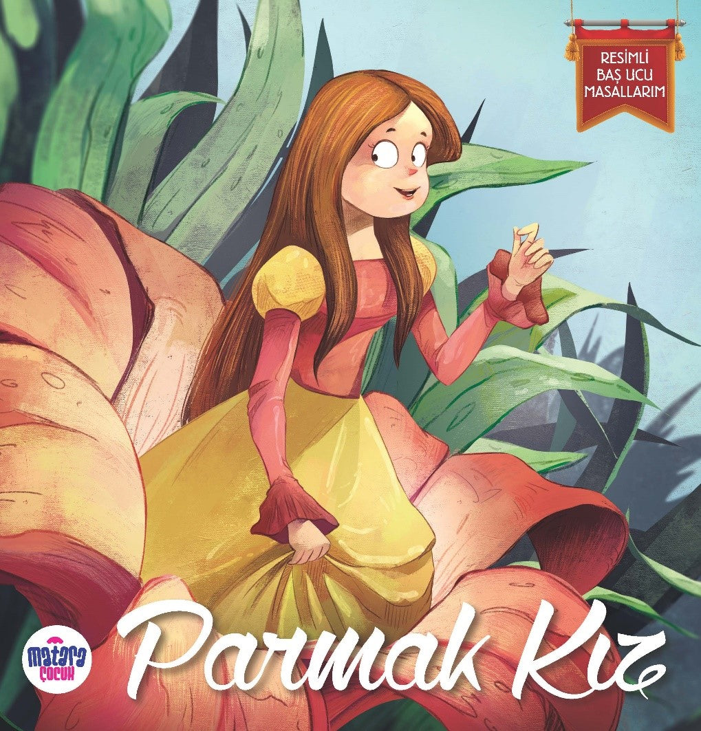 Parmak Kız / Resimli Baş Ucu Masallarım - Hans Christian Andersen kitap kapağı