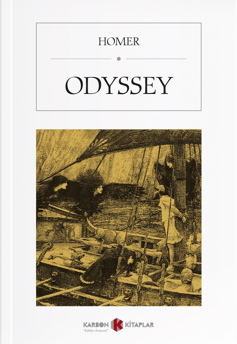 Odyssey - Homer kitap kapağı