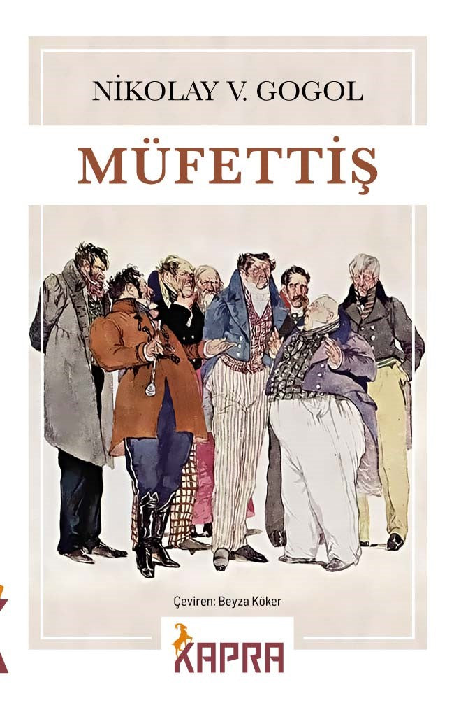 Müfettiş - Nikolay Vasilievich Gogol kitap kapağı