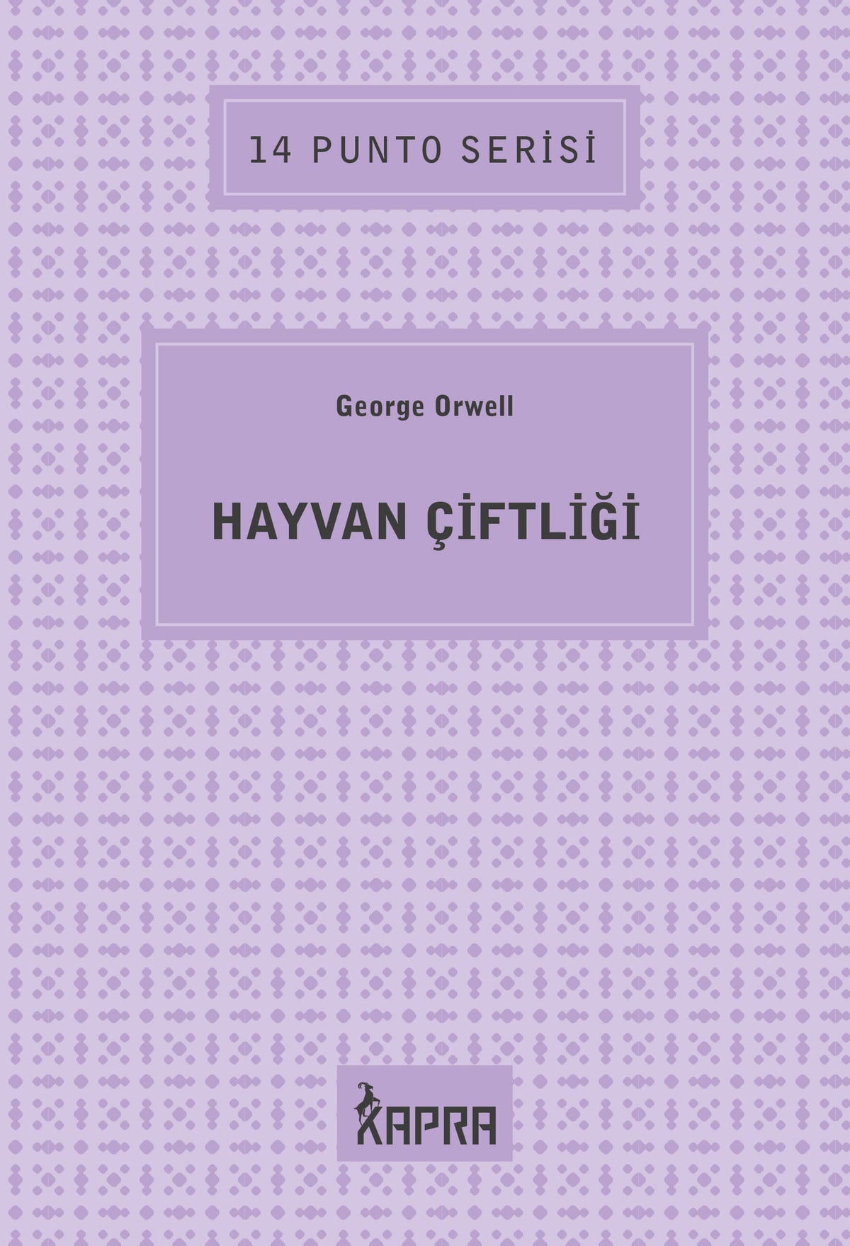 Hayvan Çiftliği / 14 Punto Serisi - George Orwell kitap kapağı