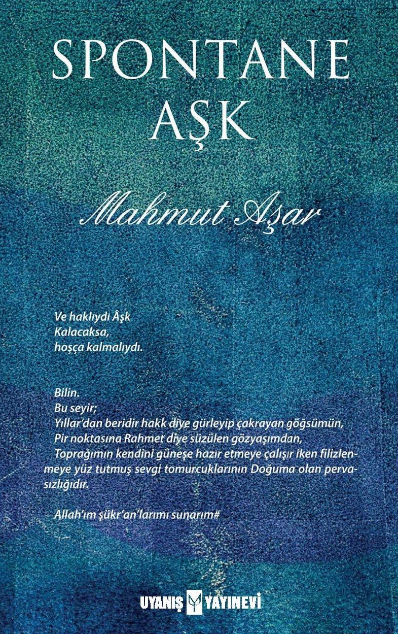 Spontane Aşk - Mahmut Aşar kitap kapağı
