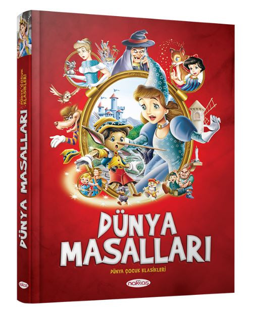 Dünya Masalları - Çocuk Klasikleri (Ciltli) - Kolektif kitap kapağı