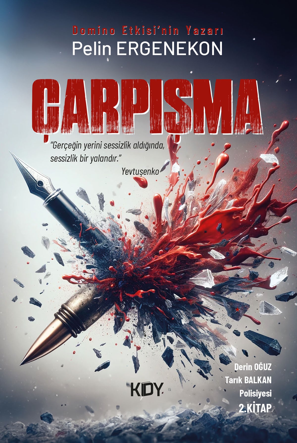 Çarpışma - Pelin Ergenekon kitap kapağı
