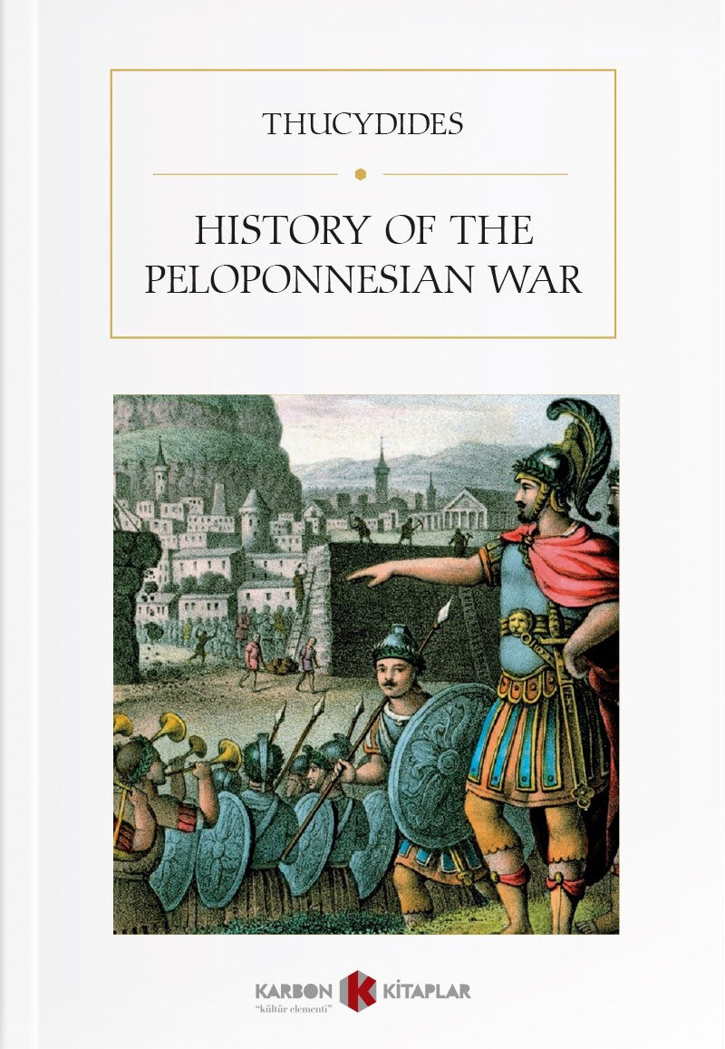 History of the Peloponnesian War - Thucydides kitap kapağı