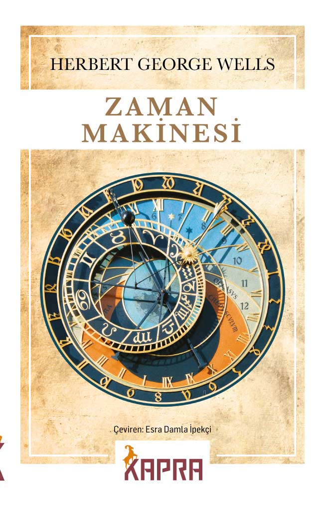Zaman Makinesi - Herbert George Wells kitap kapağı