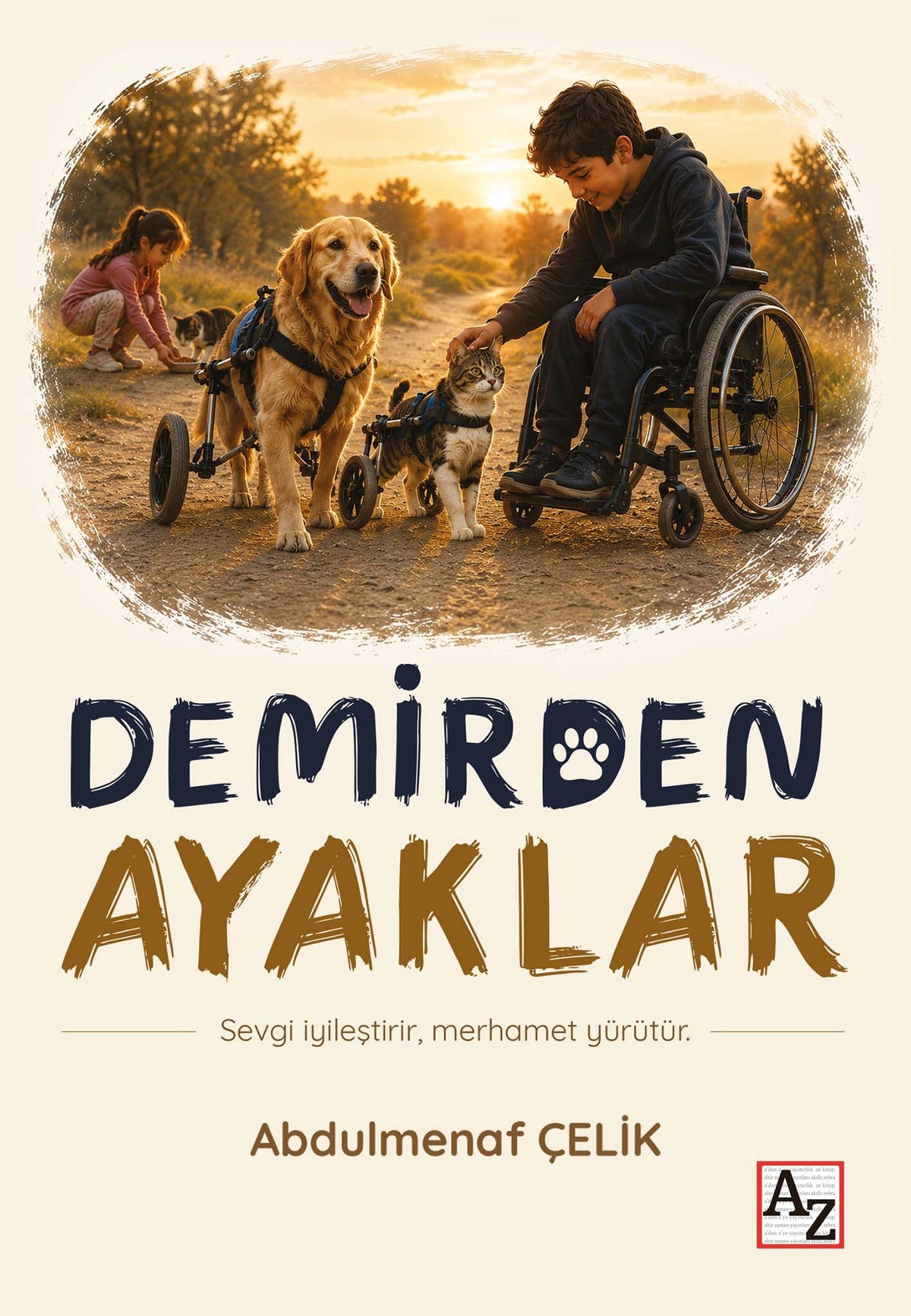 Demirden Ayaklar - Abdulmenaf Çelik kitap kapağı