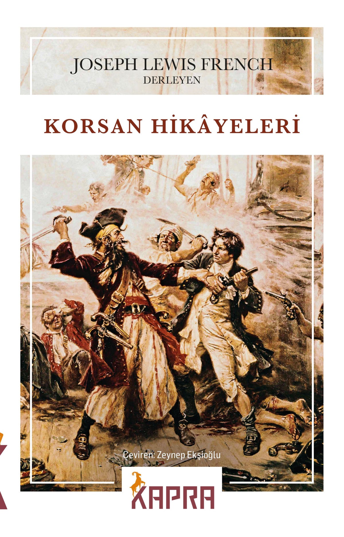 Korsan Hikayeleri - Joseph Lewis French kitap kapağı