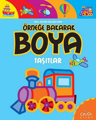 Örneğe Bakarak Boya - Taşıtlar kitap kapağı