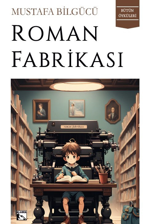 Roman Fabrikası Bütün Öyküleri - Mustafa Bilgücü kitap kapağı